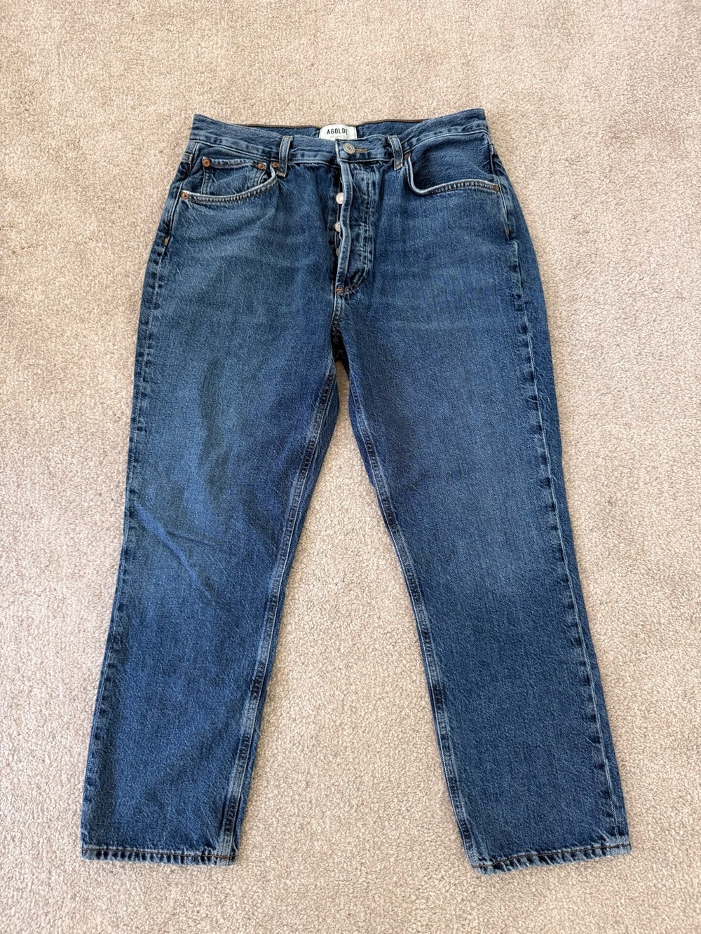 Agolde Women's Riley Cropped Jeans